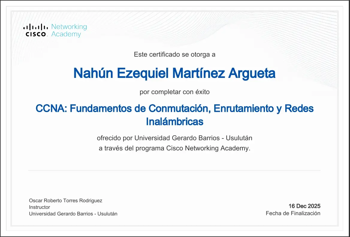 Fundamentos de Redes